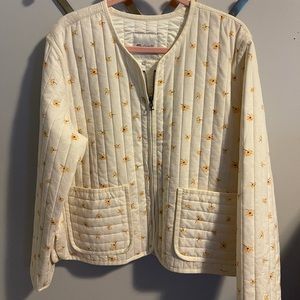 Madewell quilted jacket/blazer Xlarge
